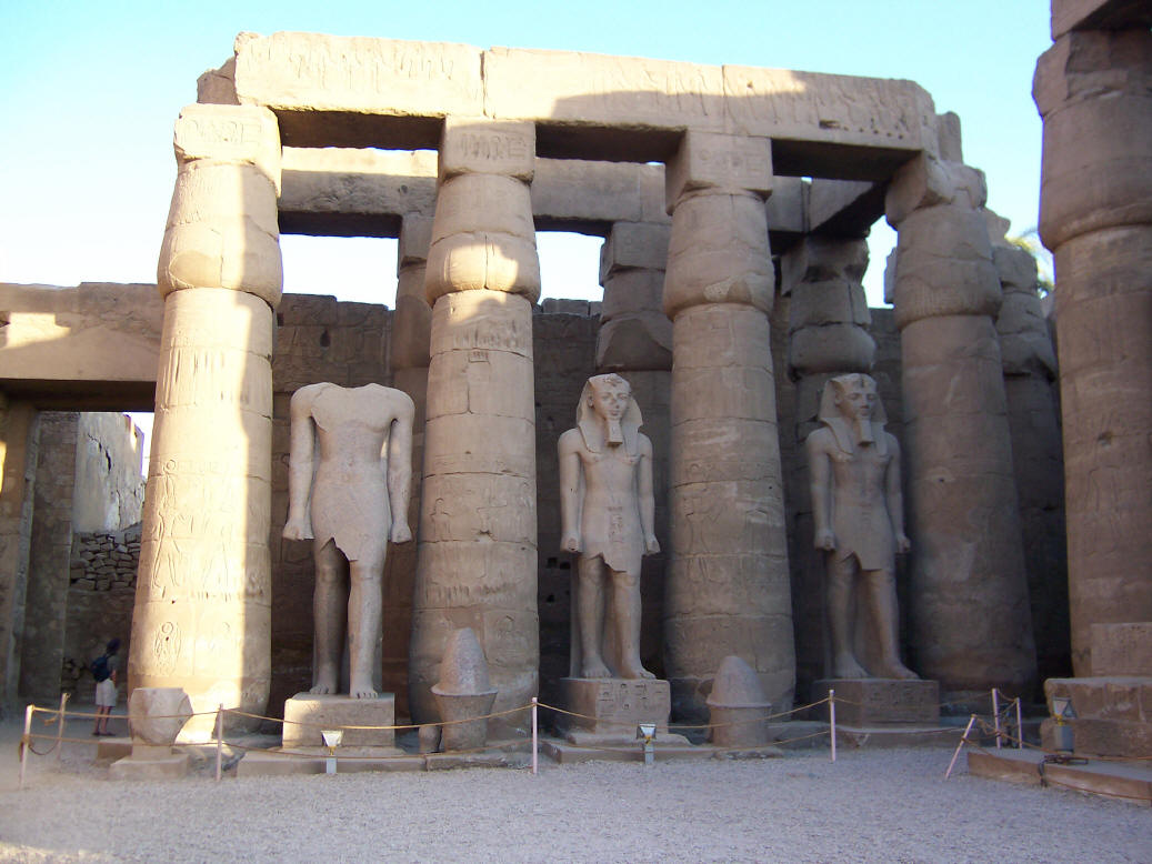 الاثار الفرعونية بمدينة الاقصر