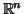 $\mathbb R^n$