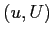$ (u,U)$