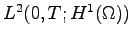 $ L^2(0,T;H^1(\Omega))$