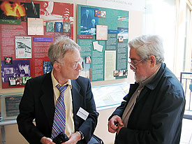 photo of David Kinderlehrer with other person.