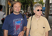 photo of David Kinderlehrer with other person.