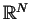 $\mathbb{R}^N$
