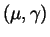 $(\mu ,\gamma )$