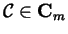 $\mathcal{C}\in \mathbf{C}_m$