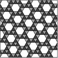 3.3.3.3.6 semiregular tiling