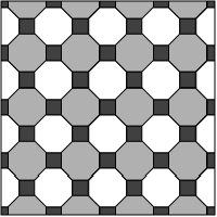 4.8.8 semiregular tiling