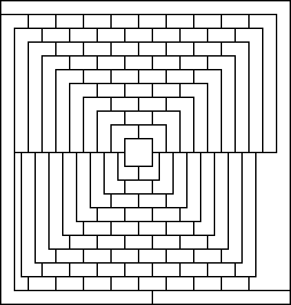 Martin Gardner’s map that purportedly cannot be colored with fewer than five colors