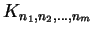 $K_{n_1,n_2,...,n_m}$