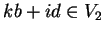 $kb+id \in V_2$