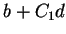 $b+C_1d$