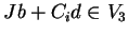 $Jb+C_id \in
V_3$