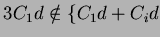 $3C_1d \notin \{C_1d+C_id$
