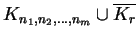 $K_{n_1,n_2,...,n_m} \cup
\overline {K_r}$