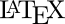 LaTeX Logo
