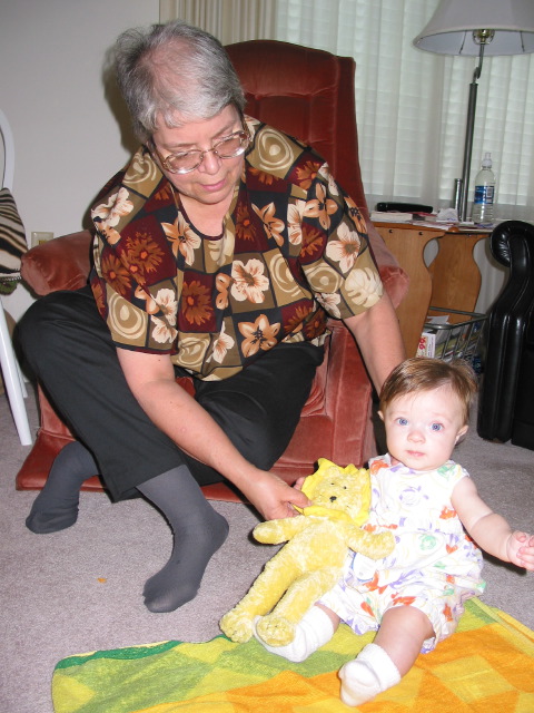 Aunt Monica, Ariella and the lion