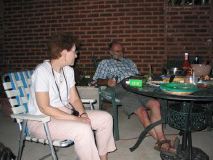 John & Sharon at the BBQ