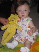 Ariella and her favorite toy