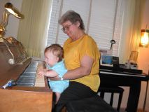 Aunt Monica's youngest student