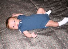 Lounging at the Hyatt, April 8, 2002