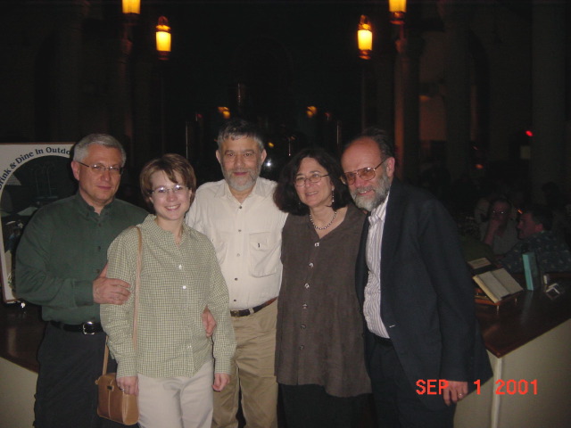 Some of my thesis committee, Sept 10, 2001