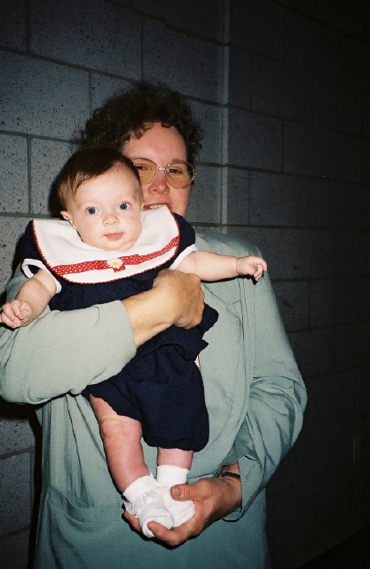 Kathy & Ariella, May 18, 2002