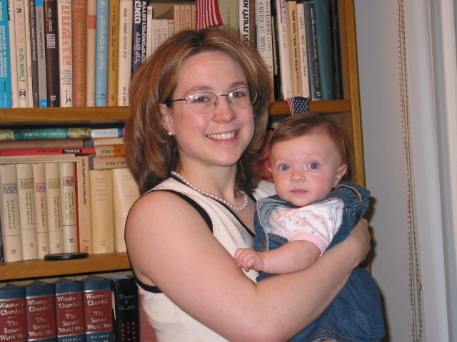 Mom and daughter, May 25, 2002