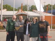 Some of thesis committee in Bogota, Dec 14, 2001
