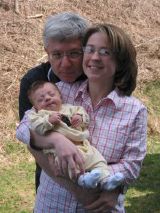 Monica, Rami and Ariella, March 30, 2002