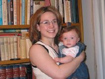 Mom and daughter, May 25, 2002
