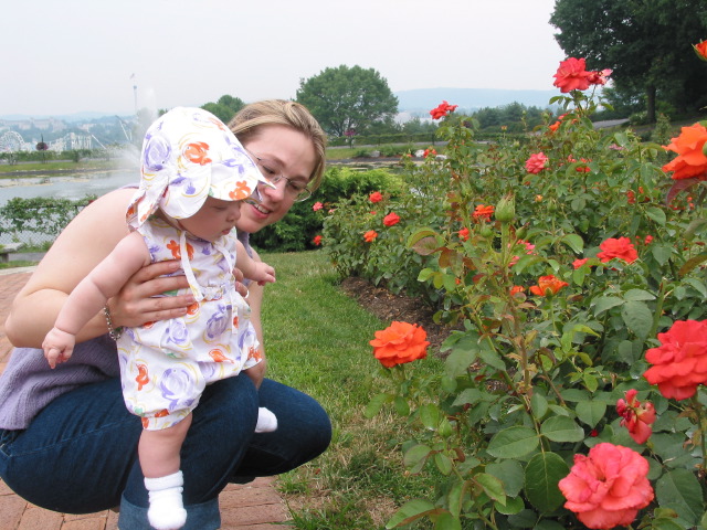 Stopping to smell the roses (too cliche')