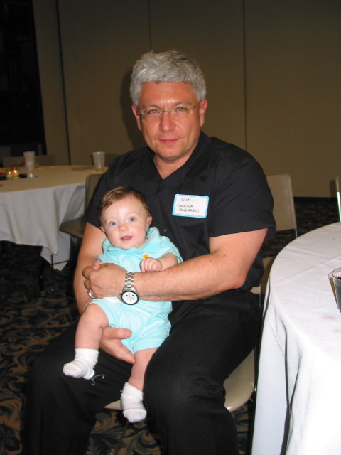 The oldest & youngest at the reunion