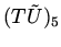 $(T \tilde U)_5$