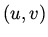 $(u,v)$