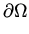 $\textstyle \mbox{\rm$\partial\Omega$}$