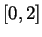 $[0,2]$