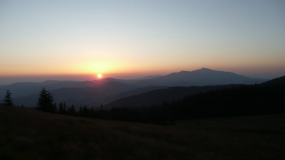 Sunset at Polana Jodlowcowa
